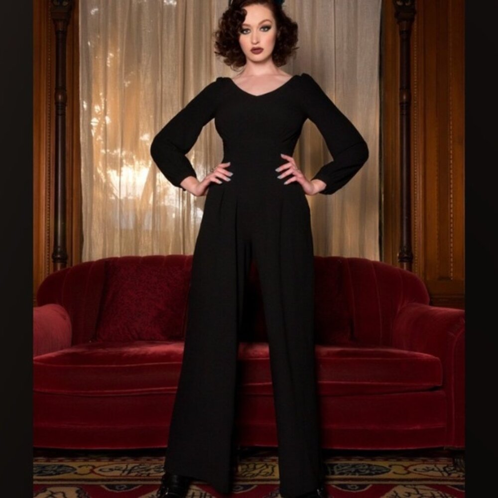 Pinup Couture Elizabeth Taylor vintage inspired jumpsuit